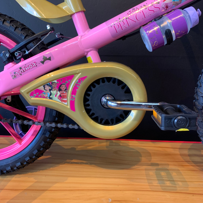 Bicicleta Nathor Princesas Aro 16 Rosa