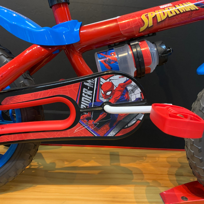Bicicleta Nathor Spider Man Aro 12 Vermelho e Azul