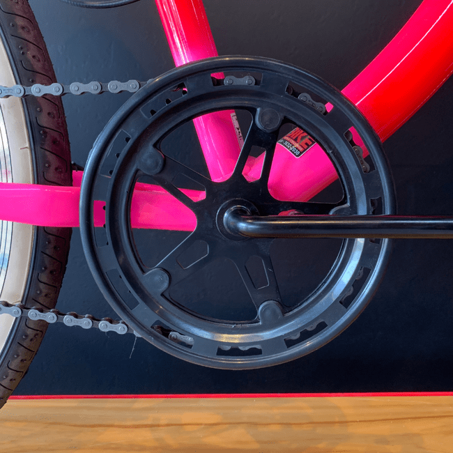 Bicicleta NTZ Surf Beach Aro 26 Vermelho e Rosa
