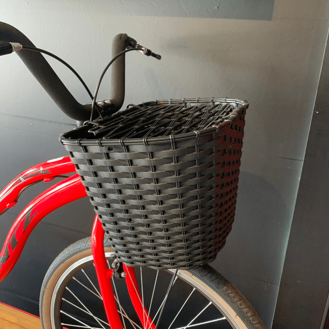 Bicicleta NTZ Surf Beach Aro 26 Vermelho e Rosa