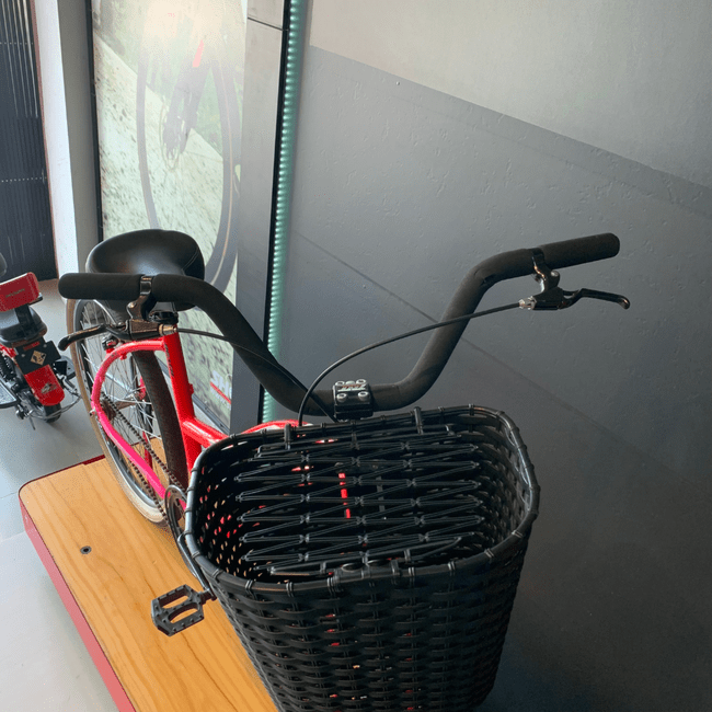Bicicleta NTZ Surf Beach Aro 26 Vermelho e Rosa