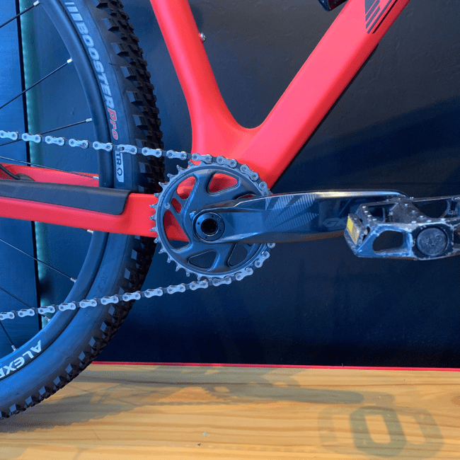 Bicicleta Oggi Agile Pro Aro 29 GX 12v Vermelho e Azul - Seminova