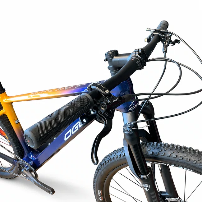 Bicicleta Oggi Agile Sport Aro 29 Deore 12v Azul Amarelo Vermelho