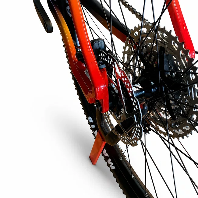 Bicicleta Oggi Agile Sport Aro 29 Deore 12v Azul Amarelo Vermelho