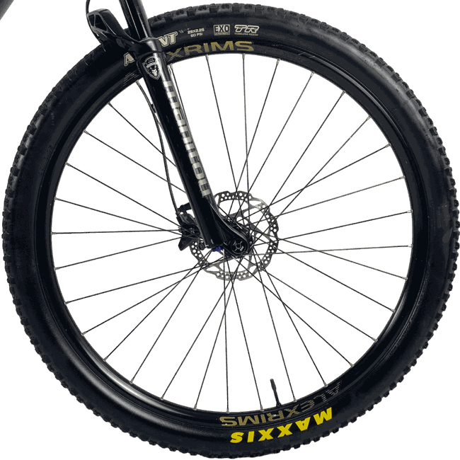 Bicicleta Oggi Agile Sport Aro 29 Deore 12v Preto e Amarelo - Seminova