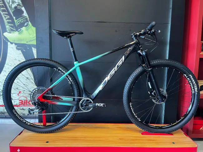 Bicicleta Oggi Agile Sport Aro 29 Gx 12v Preto Verde - Seminova