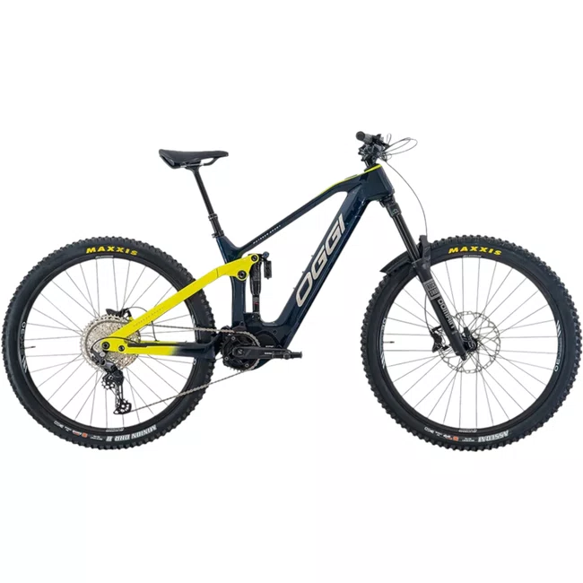 Bicicleta Oggi Aro 29 Potenza Sport Deore 12v Azul e Verde