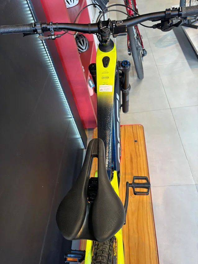 Bicicleta Oggi Aro 29 Potenza Sport Deore 12v Azul e Verde