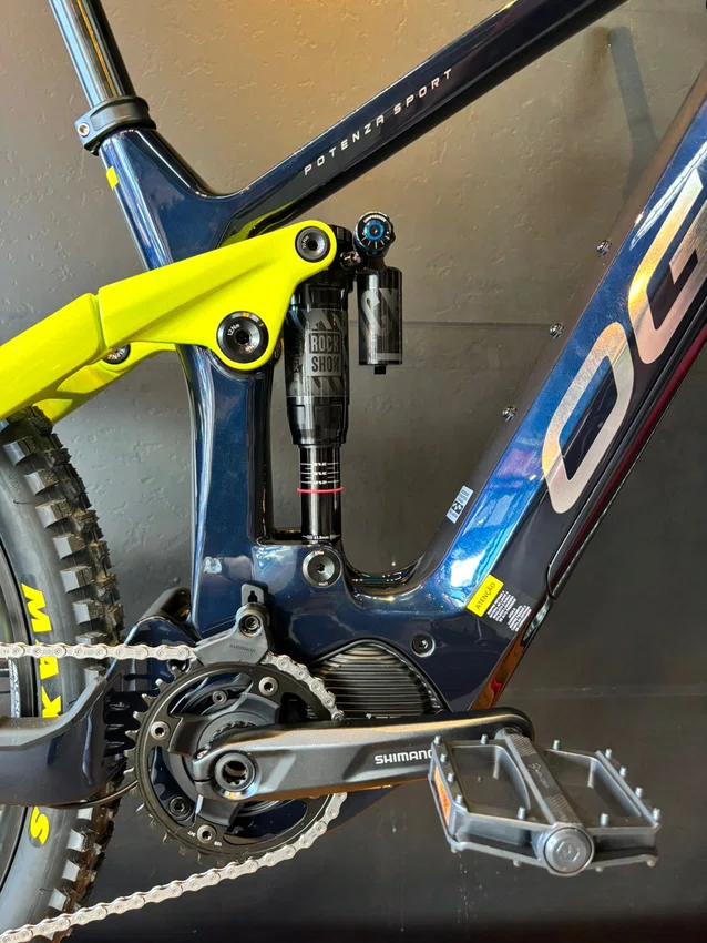 Bicicleta Oggi Aro 29 Potenza Sport Deore 12v Azul e Verde