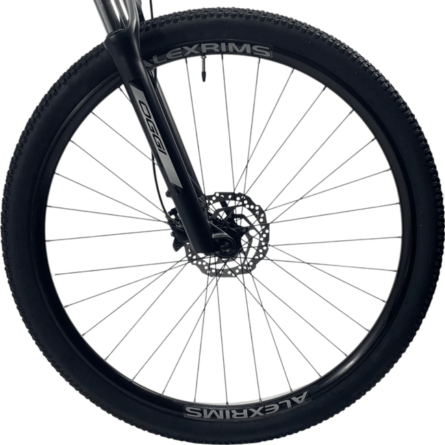 Bicicleta Oggi Big Wheel 7.0 Aro 29 Cues 9v 2024 Grafite e Vermelho e Cinza