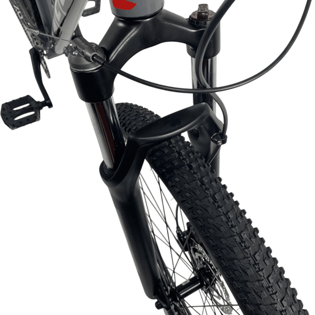 Bicicleta Oggi Big Wheel 7.0 Aro 29 Cues 9v 2024 Grafite e Vermelho e Cinza
