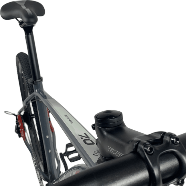 Bicicleta Oggi Big Wheel 7.0 Aro 29 Cues 9v 2024 Grafite e Vermelho e Cinza