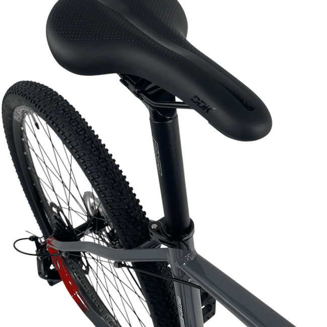 Bicicleta Oggi Big Wheel 7.0 Aro 29 Cues 9v 2024 Grafite e Vermelho e Cinza