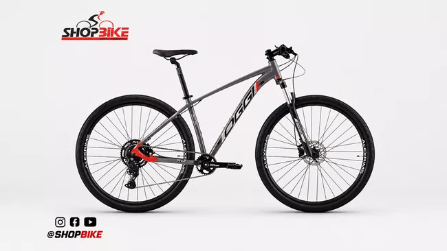 Bicicleta Oggi Big Wheel 7.0 Aro 29 Cues 9v 2024 Grafite e Vermelho e Cinza