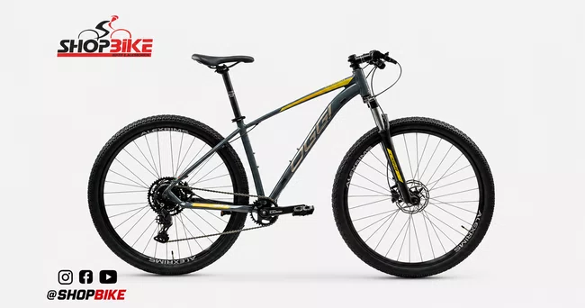 Bicicleta Oggi big wheel 7.0 Aro 29 Cues 9v Grafite e Amarelo