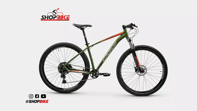 Bicicleta Oggi Big Wheel 7.0 Aro 29 Cues 9v Verde e Laranja