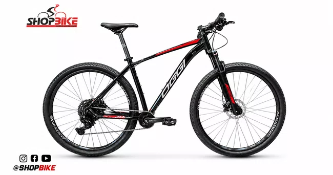 Bicicleta Oggi Big Wheel 7.0 Aro29 Cues 9v Preto e Vermelho 2026
