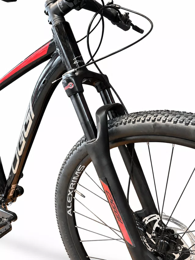 Bicicleta Oggi Big Wheel 7.0 Aro29 Cues 9v Preto e Vermelho 2026