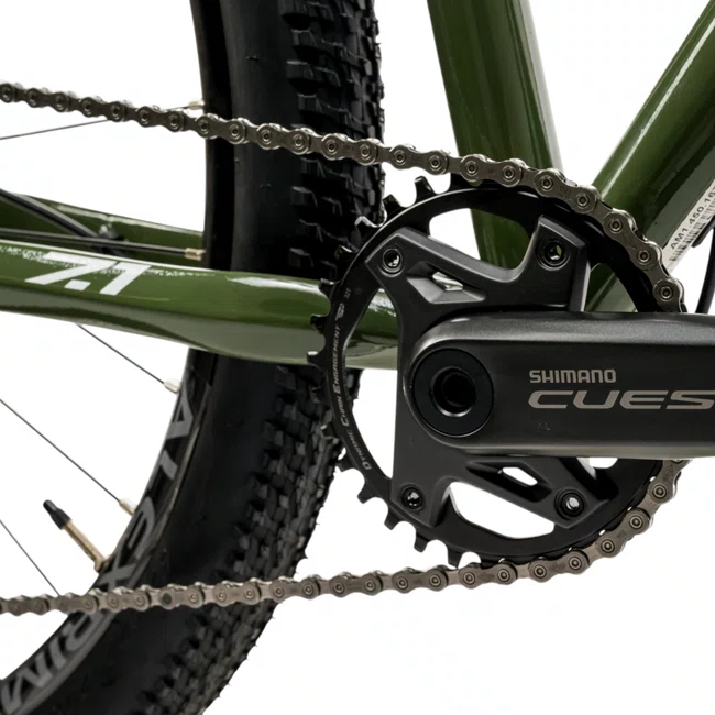 Bicicleta Oggi Big Wheel 7.1 Aro 29 Cues 10v 2026 Verde, Vermelho e Cinza