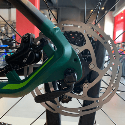 Bicicleta Oggi Big Wheel 7.1 Aro 29 Deore 18v 2022 Preto e Verde