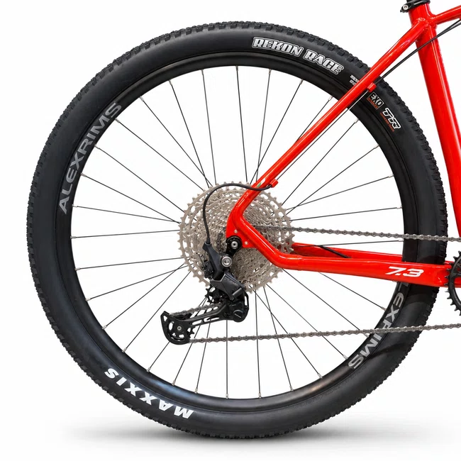 Bicicleta Oggi Big Wheel 7.3 A29 Deore 12v VERM/BRAN 2025