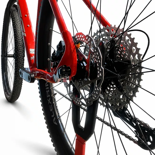 Bicicleta Oggi Big Wheel 7.3 A29 Deore 12v VERM/BRAN 2025