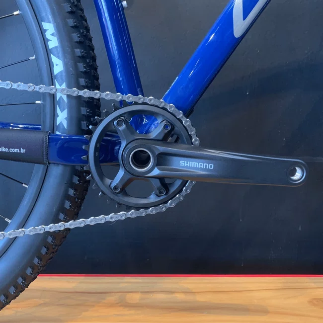 Bicicleta Oggi Big Wheel 7.3 Aro 29 Deore 12v 2025 Azul e Cinza