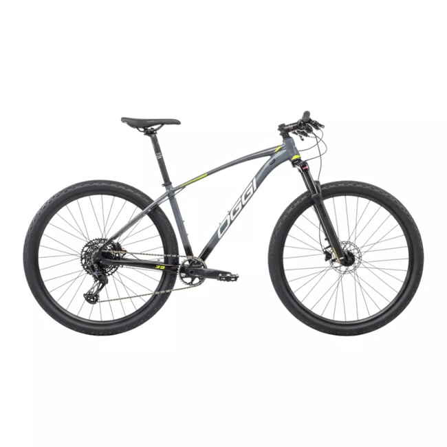 Bicicleta Oggi Big Wheel 7.5 Aro 29 GX/XCR ED LTD GX 12v Grafite e Preto e Amarelo