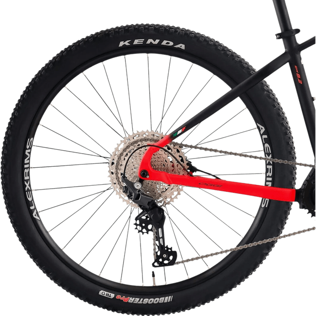 Bicicleta Oggi Big Wheel 8.2 Aro 29 Cues 10v 2024 Preto e Vermelho