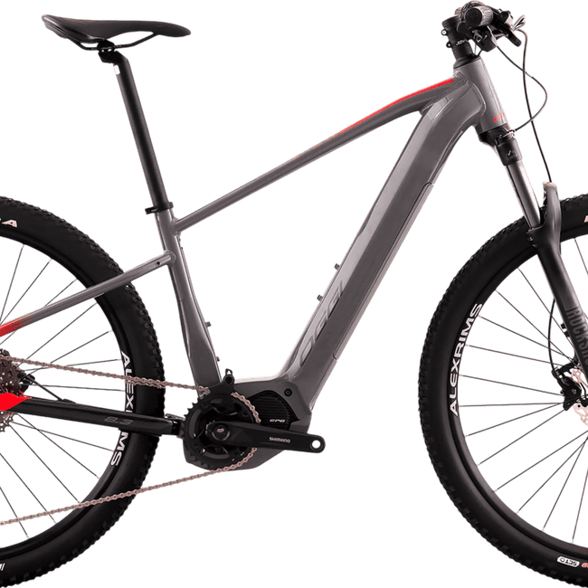 Bicicleta Oggi Big Wheel 8.3 Aro 29 Cues 11v 2024 Cinza e Preto e Vermelho