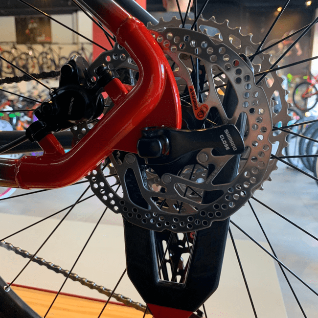 Bicicleta Oggi Big Wheel 7.2 Aro 29 Deore 12v 2024 Grafite e Vermelho e Cinza