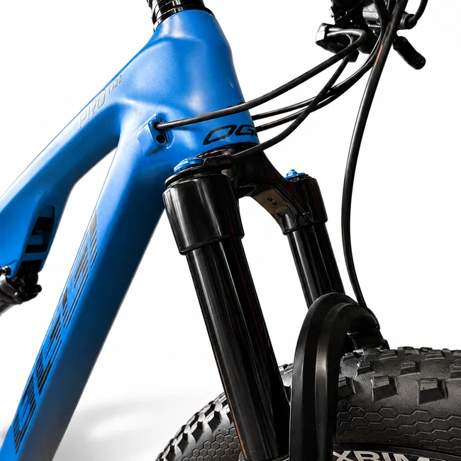Bicicleta Oggi Cattura Pro T-17 Aro 29 GX 12V Vermelho e Azul - Seminova