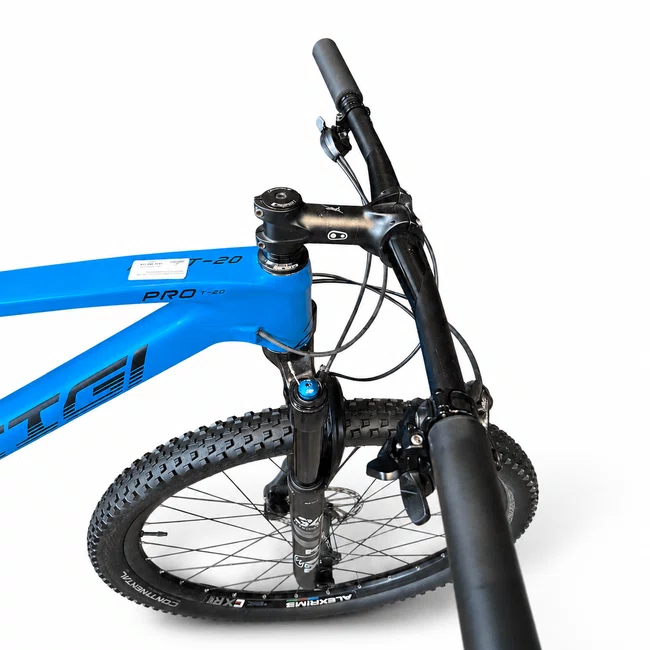 Bicicleta Oggi Cattura Pro T-17 Aro 29 GX 12V Vermelho e Azul - Seminova