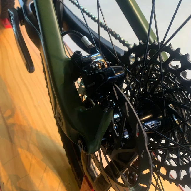 Bicicleta Oggi Catura Pro Gx 12v Verde e Pretoㅤㅤㅤㅤ