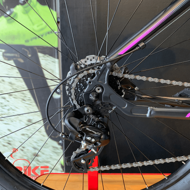Bicicleta Oggi Float 5.0 Aro 29 Tourney 24v Preto e Rosa