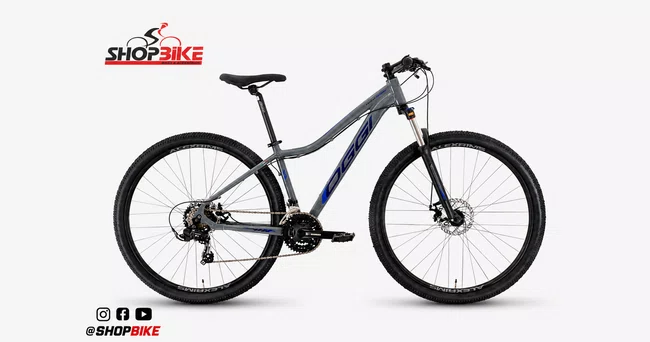 Bicicleta Oggi Float Sport Tourney 21V Aro 29  Grafite e Azul