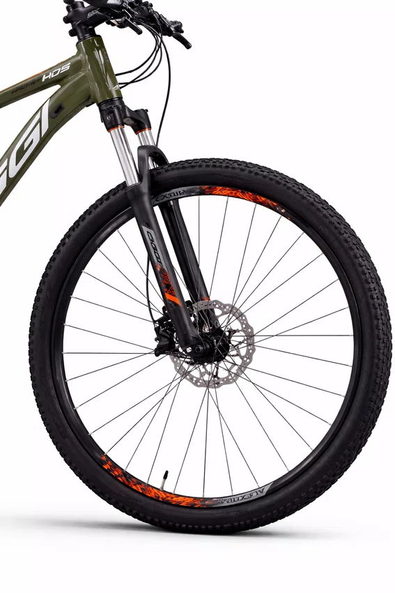 Bicicleta Oggi Hacker HDS A29 Essa 8v VER/BR/LAR