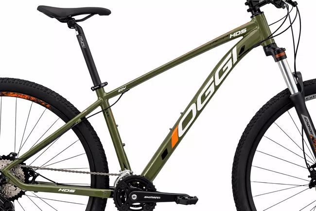 Bicicleta Oggi Hacker HDS A29 Essa 8v VER/BR/LAR