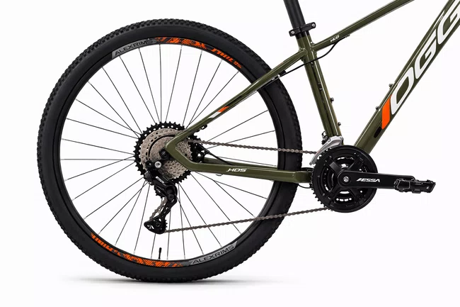 Bicicleta Oggi Hacker HDS A29 Essa 8v VER/BR/LAR