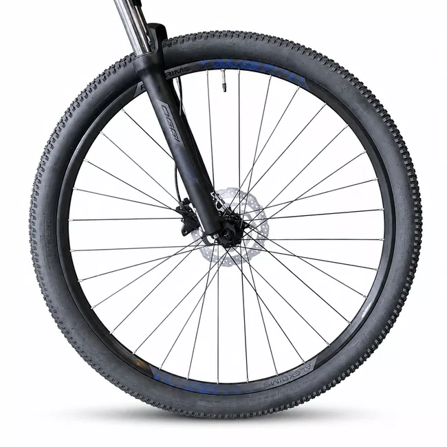 Bicicleta Oggi Hacker HDS Aro 29 Essa 8V Vermelha e Branca e Azul