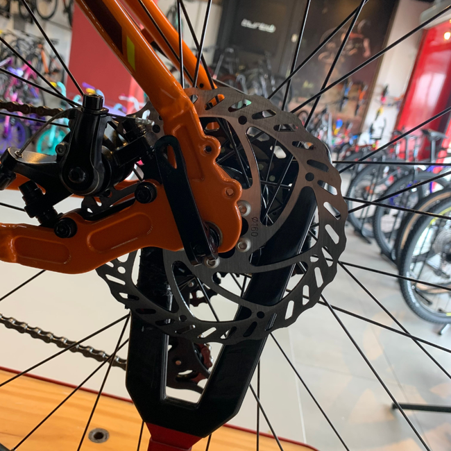 Bicicleta Oggi Hacker Sport Aro 29 Tourney 21v Laranja e Vinho e Amarelo