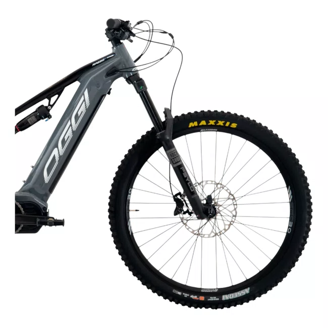 Bicicleta Oggi Razzo Aro 29 Cues 11v t-15 Cinza e Preto