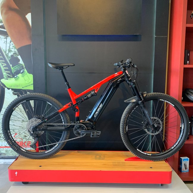 Bicicleta Oggi Razzo Aro 29 Deore 11v Preto e Vermelho - Seminova