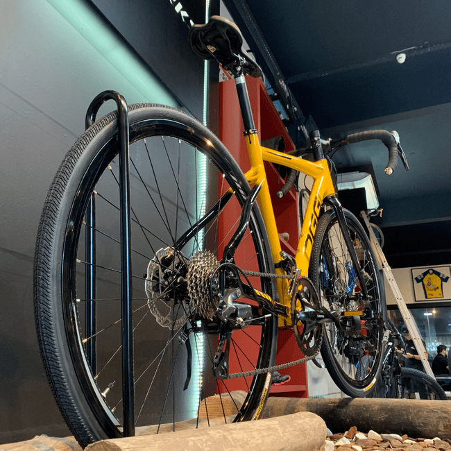 Bicicleta Oggi Velloce Aro 700 Claris 16v Amarelo e Preto e Cinza