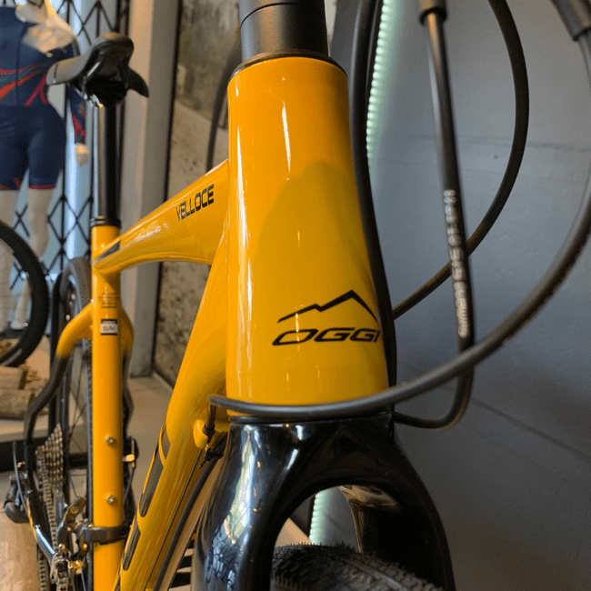 Bicicleta Oggi Velloce Aro 700 Claris 16v Amarelo e Preto e Cinza