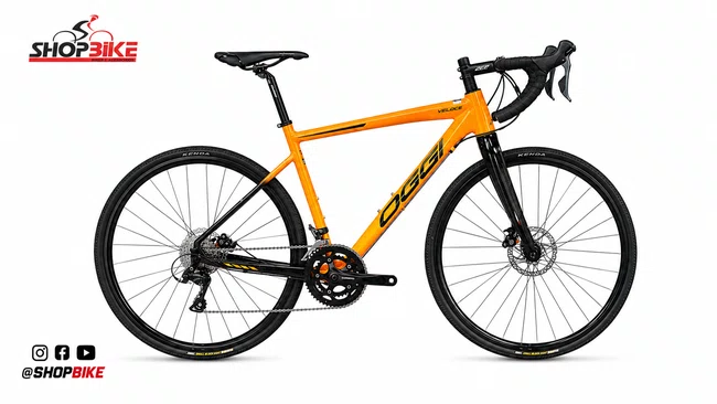 Bicicleta Oggi Velloce Aro 700 Claris 16v Amarelo, Preto e Cinza