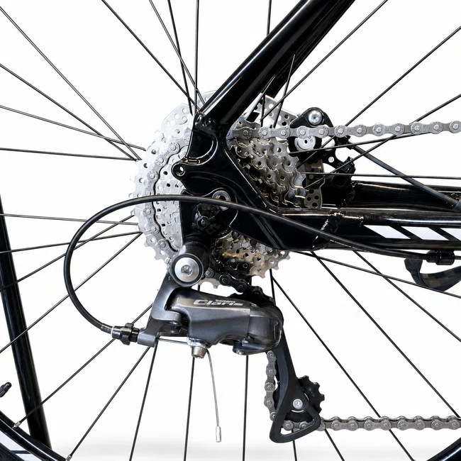 Bicicleta Oggi Velloce Aro 700 Claris 16v Grafite e Preto