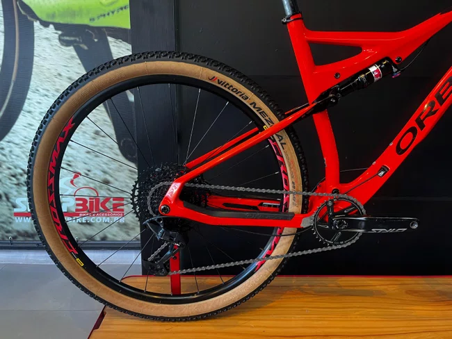 Bicicleta Orbea A29 Oiz m30 Carbon 12v Laranja Preto - Seminova