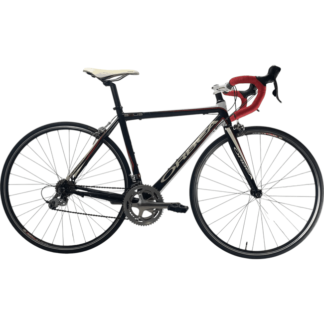 Bicicleta Orbea Aqua 105 20v Aro 700 T-51 Preta e Branca e Vermelha-Seminova
