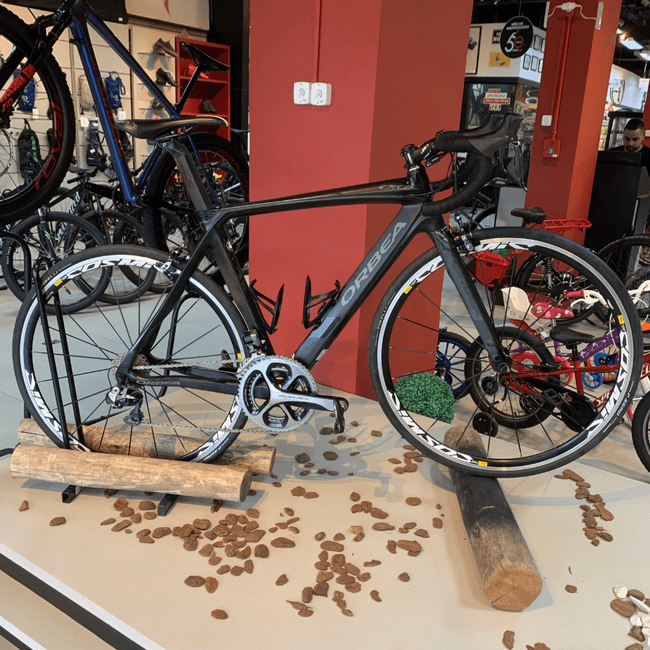 Bicicleta Orbea Orca GLI2 Aro 700 Dura-Ace 22V Preta - Seminova